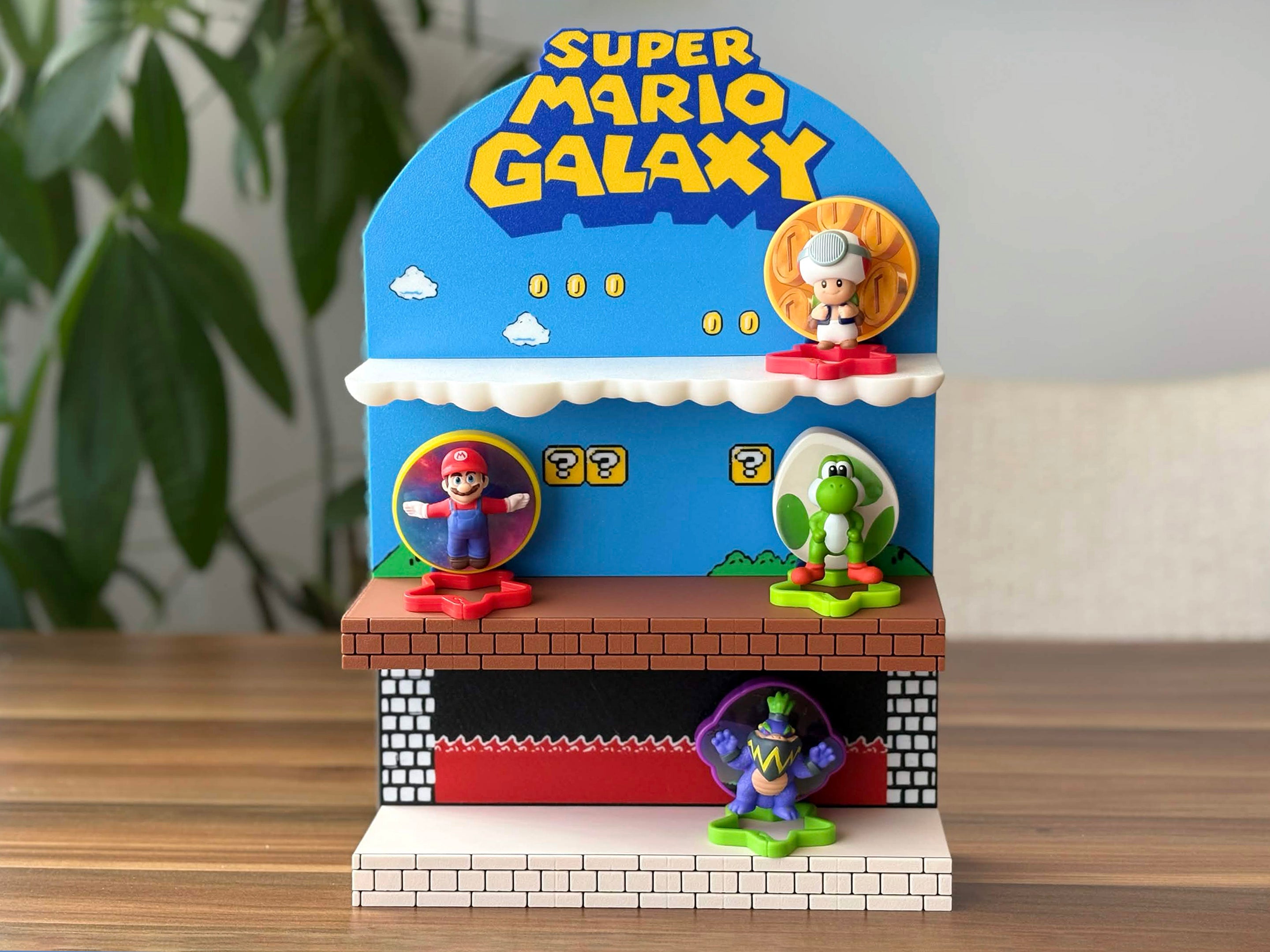 Super Mario McDonald's Display Stand