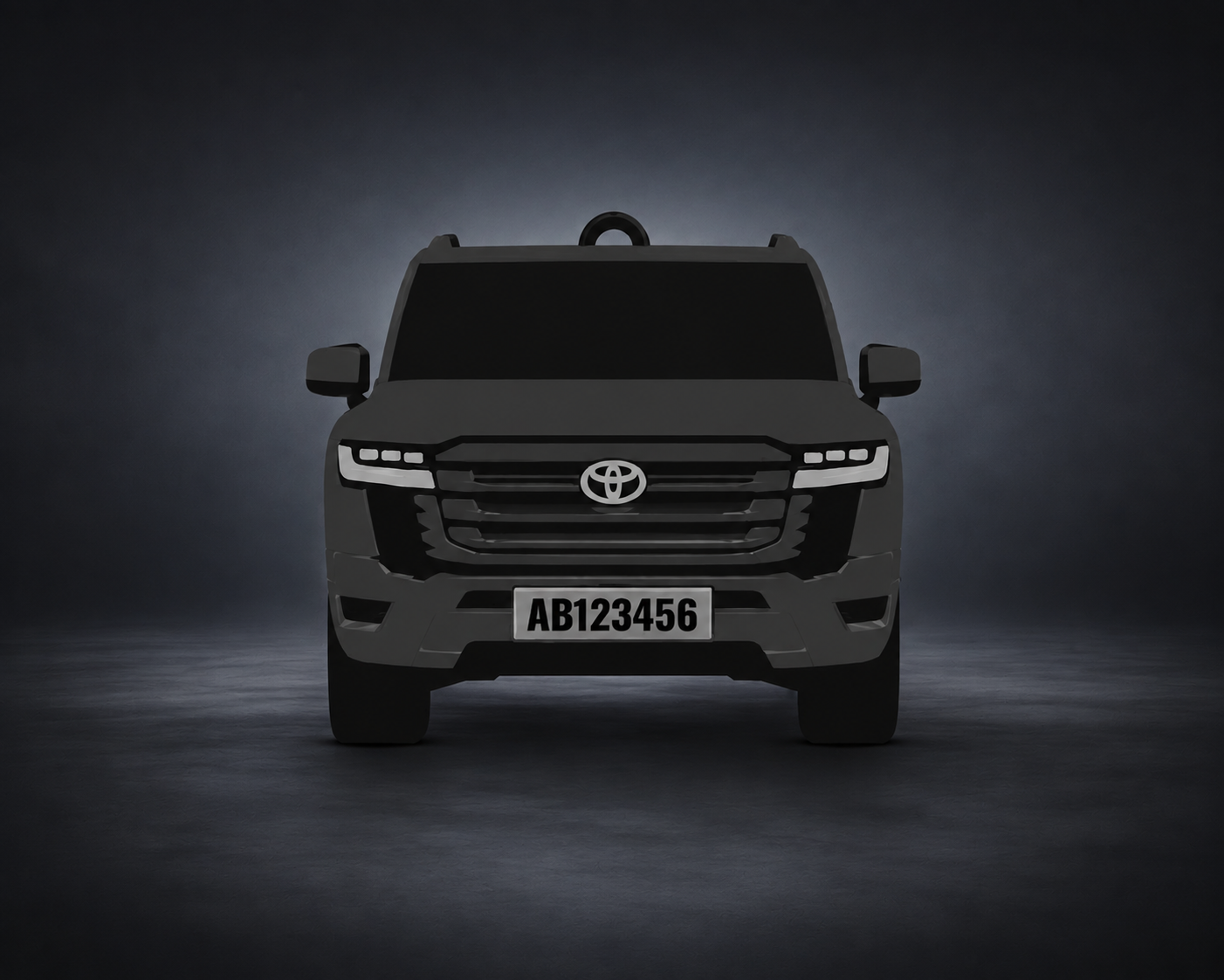 Customized Land Cruiser Keychain