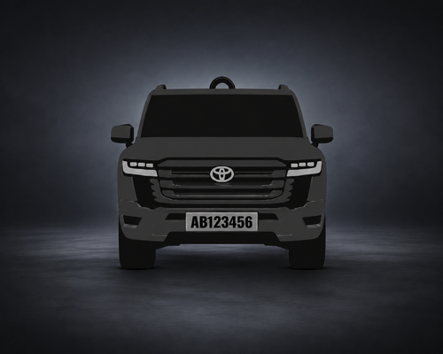 Customized Land Cruiser Keychain