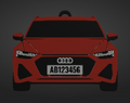 Customized Audi RS6 Keychain