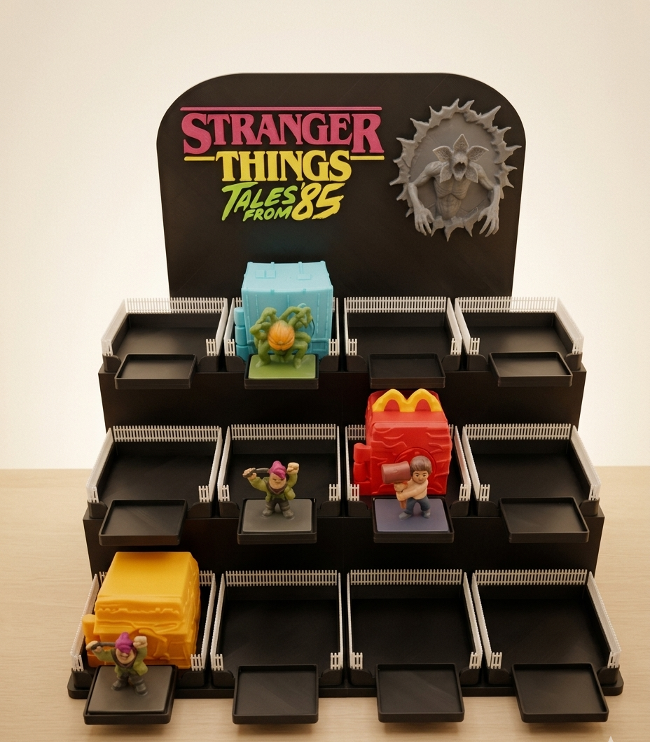 Stranger Things Display Stand for McDonald's Figures